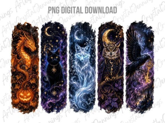 Download Mystical Animal Celestial Brushstroke - Stroke Collection