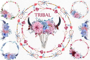 Download Watercolor Boho Clipart - Boho clipart Collection