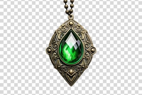 Download Green Amulet Isolated - Amulet Collection