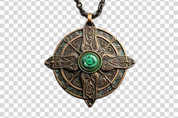Download Green Amulet 3 Isolated - Amulet Collection