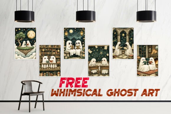 Download Whimsical Ghost Art Free Download - Whimsical ghost art Collection
